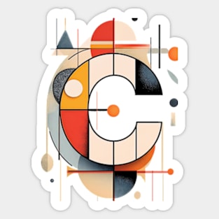 Alphabet - Letter C Sticker